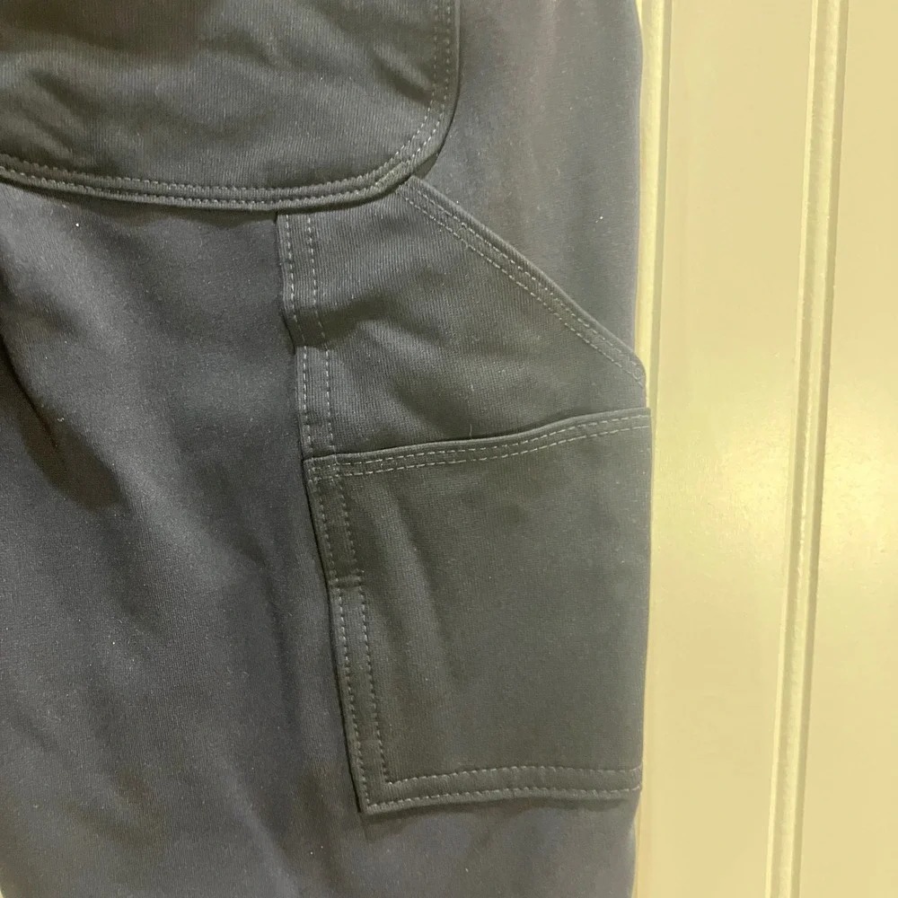 Carhartt Force Utility Leggings Navy Womens XS Fitted Work Pants Gorpcore EUC - Picture 6 of 7